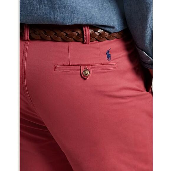 Polo Ralph Lauren Big & Tall Classic-Fit Stretch Chino Pants | 42 x 30, Red NEW! - Picture 4 of 6